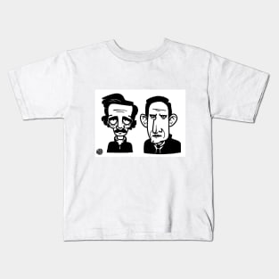 Poe Lovecraft design Kids T-Shirt